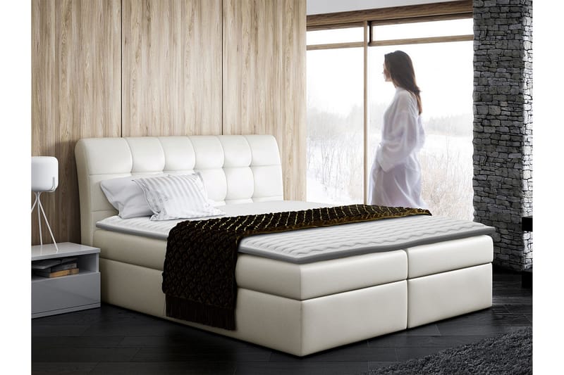 Alvik Kontinentalsäng 140x200 - Beige - Möbler - Säng - Kontinentalsäng