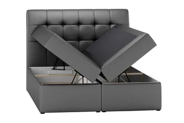 Alvik Kontinentalsäng 200x200 - Grå - Möbler - Säng - Enkelsäng