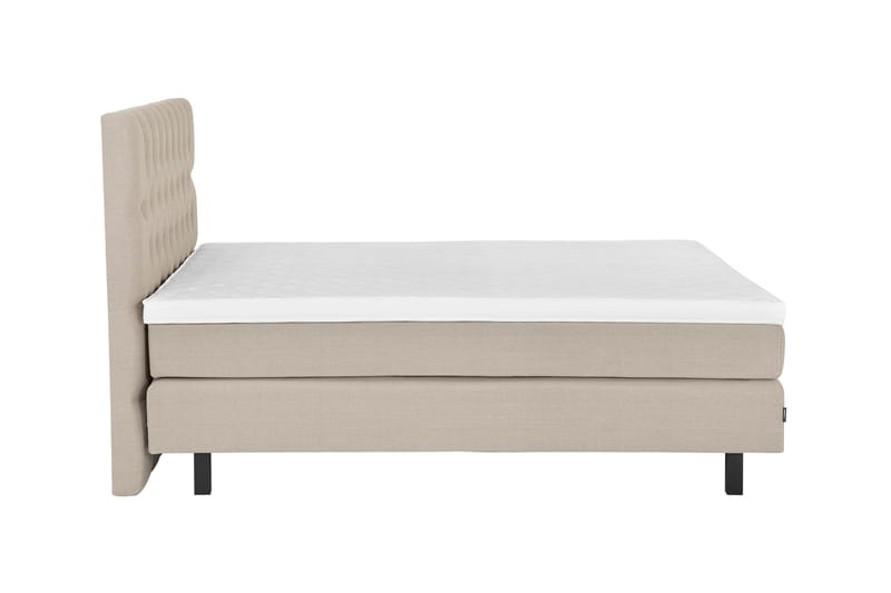 Bed Deluxe Komplett Sängpaket180x200 cm - Beige - Komplett sängpaket - Kontinentalsäng - Dubbelsäng