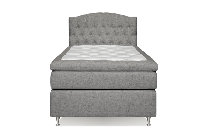 Belda Kontinentalsäng 120x200Medium, Grå