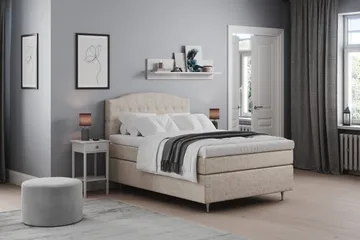 Belda Kontinentalsäng 140x200Medium - Beige - Möbler - Säng - Kontinentalsäng