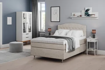 Belda Kontinentalsäng 140x200Medium - Beige - Möbler - Säng - Kontinentalsäng