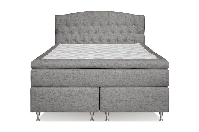 Belda Kontinentalsäng 160x200Fast - Grå - Möbler - Säng - Kontinentalsäng