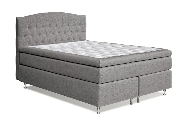 Belda Kontinentalsäng 160x200Fast - Grå - Möbler - Säng - Kontinentalsäng