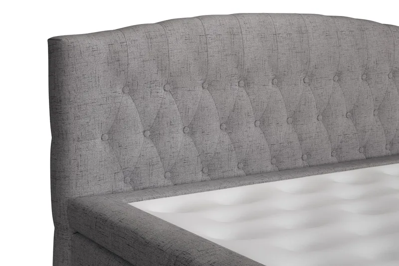 Belda Kontinentalsäng 160x200Fast/Medium - Grå - Möbler - Säng - Kontinentalsäng