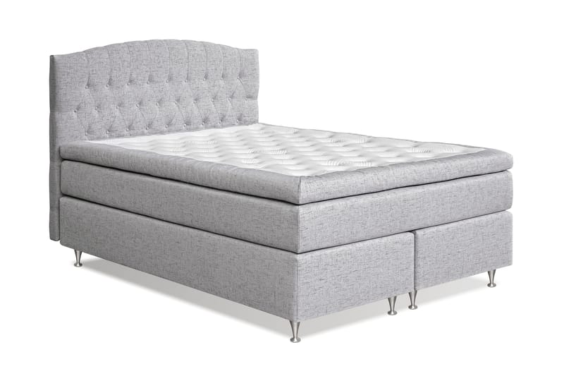 Belda Kontinentalsäng 160x200Fast/Medium - Ljusgrå - Möbler - Säng - Kontinentalsäng
