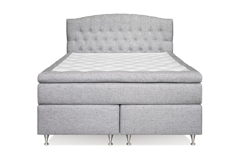 Belda Kontinentalsäng 160x200Medium - Ljusgrå - Möbler - Säng - Kontinentalsäng