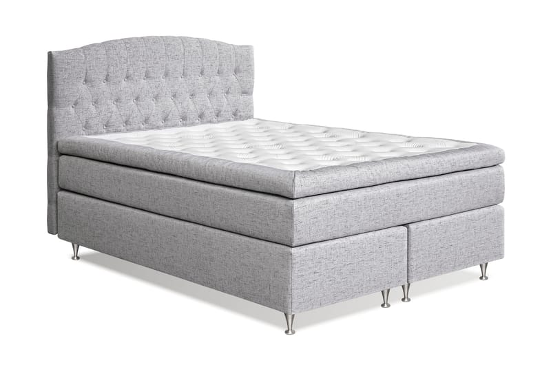 Belda Kontinentalsäng 160x200Medium - Ljusgrå - Möbler - Säng - Kontinentalsäng