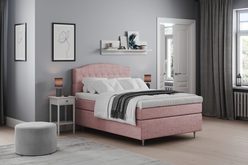 Belda Sängpaket 120x200 Medium - Rosa - Möbler - Säng - Komplett sängpaket