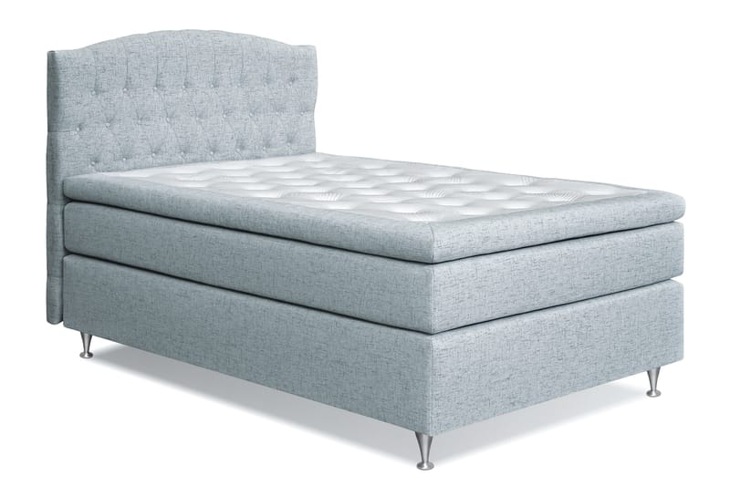 Belda Sängpaket 140x200 Fast - Ljusblå - Komplett sängpaket - Kontinentalsäng - Dubbelsäng