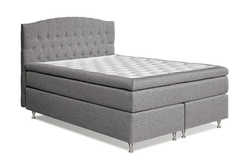 Belda Sängpaket 160x200 Fast - Grå - Möbler - Säng - Komplett sängpaket