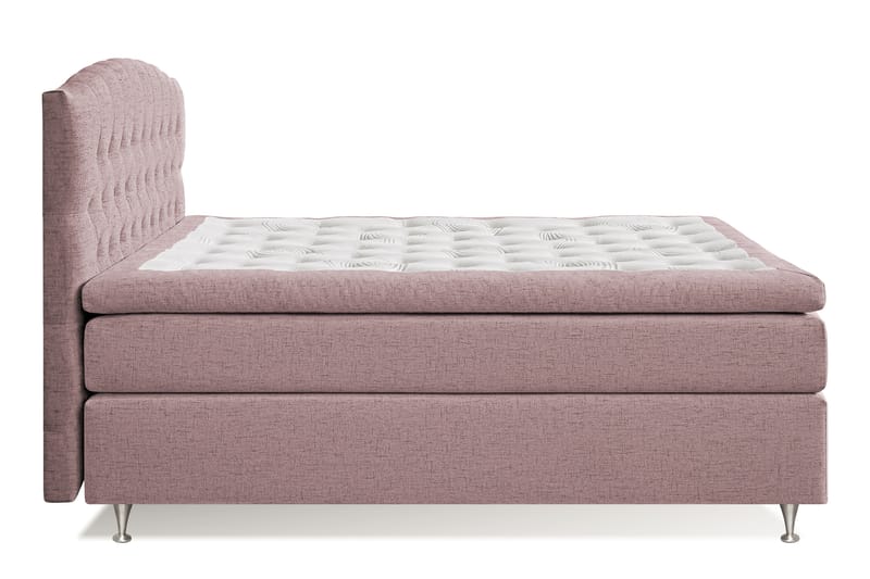 Belda Sängpaket 160x200 Fast/Medium - Rosa - Komplett sängpaket - Kontinentalsäng - Dubbelsäng