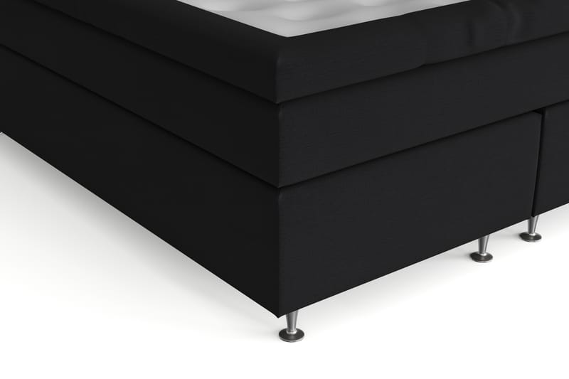 Belda Sängpaket 160x200 Fast/Medium - Svart - Komplett sängpaket - Kontinentalsäng - Dubbelsäng