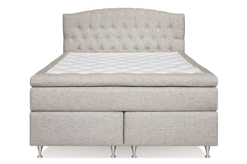 Belda Sängpaket 160x200 Medium - Beige - Komplett sängpaket - Kontinentalsäng - Dubbelsäng