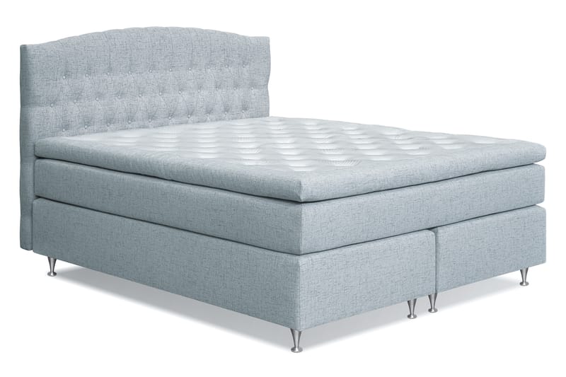 Belda Sängpaket 180x200 Fast - Ljusblå - Möbler - Säng - Komplett sängpaket