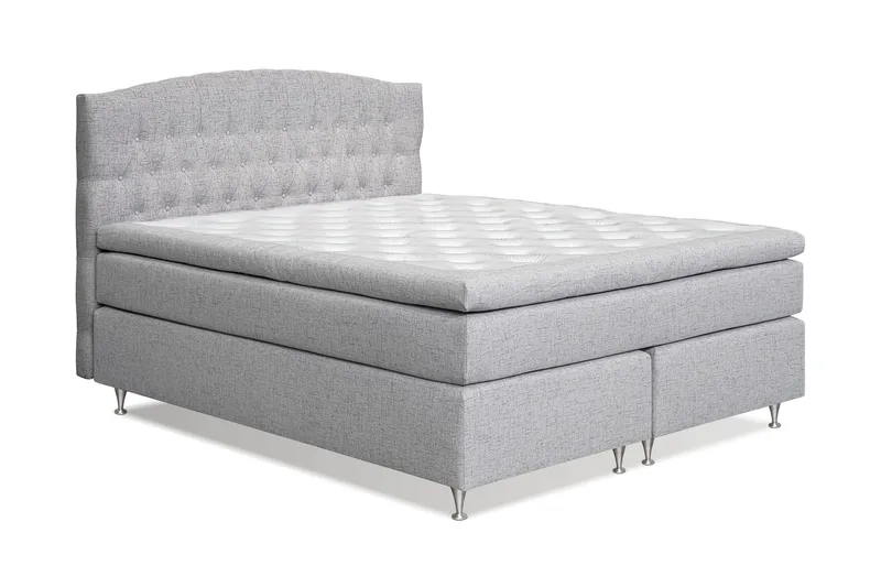Belda Sängpaket 180x200 Fast - Ljusgrå - Möbler - Säng - Kontinentalsäng