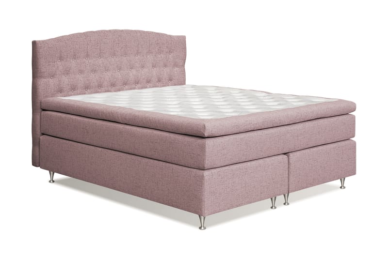 Belda Sängpaket 180x200 Fast - Rosa - Komplett sängpaket - Kontinentalsäng - Dubbelsäng