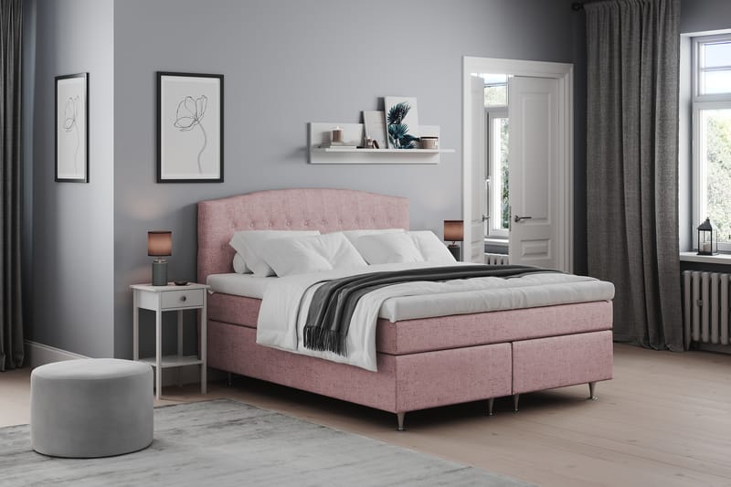 Belda Sängpaket 180x200 Medium - Rosa - Möbler - Säng - Komplett sängpaket