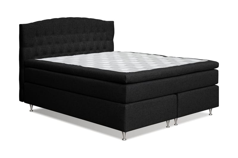 Belda Sängpaket 180x200 Medium - Svart - Komplett sängpaket - Kontinentalsäng - Dubbelsäng