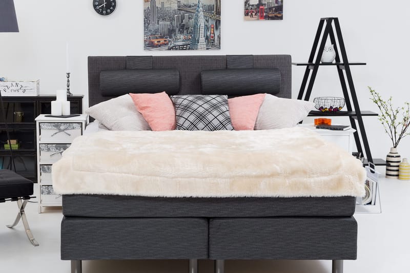 Belinda Sängpaket 160x200 Ancona - Ancona Grå - Möbler - Säng - Kontinentalsäng