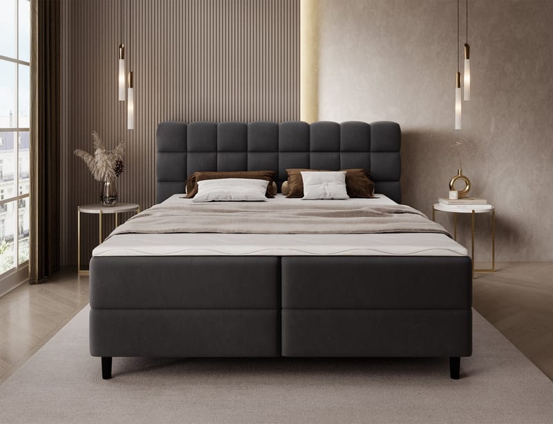 Camma Sängpaket Kontinentalsäng med förvaring 160x200 cm - Lukso 10 - Möbler - Säng - Kontinentalsäng