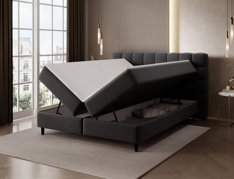 Camma Sängpaket Kontinentalsäng med förvaring 160x200 cm - Lukso 10 - Möbler - Säng - Kontinentalsäng