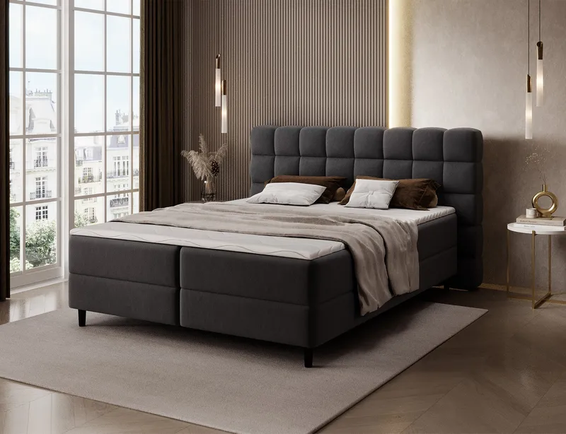 Camma Sängpaket Kontinentalsäng med förvaring 160x200 cm - Lukso 10 - Möbler - Säng - Kontinentalsäng