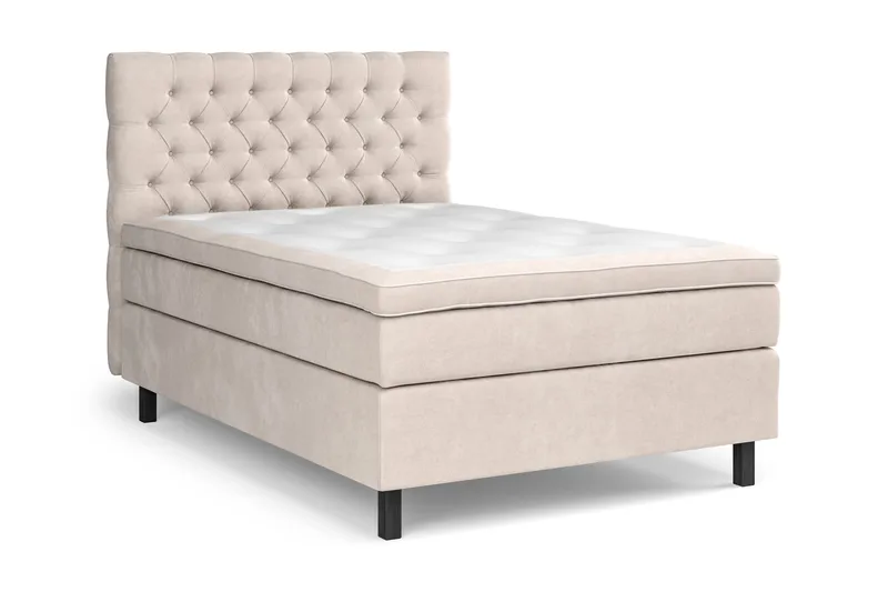 Celine Kontinentalsäng 120x200cm - Beige/Sammet - Möbler - Säng - Kontinentalsäng