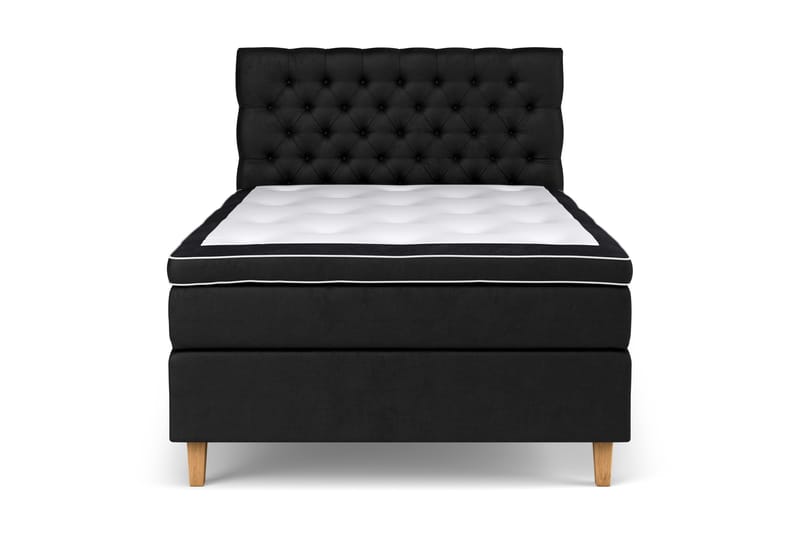 Celine Kontinentalsäng 120x200cm - Svart/Sammet - Möbler - Säng - Kontinentalsäng