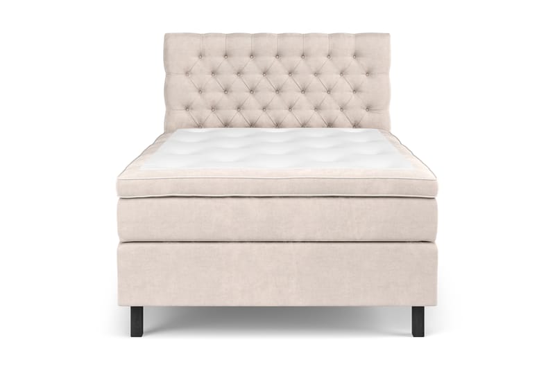 Celine Kontinentalsäng 140x200cm - Beige/Sammet - Möbler - Säng - Komplett sängpaket