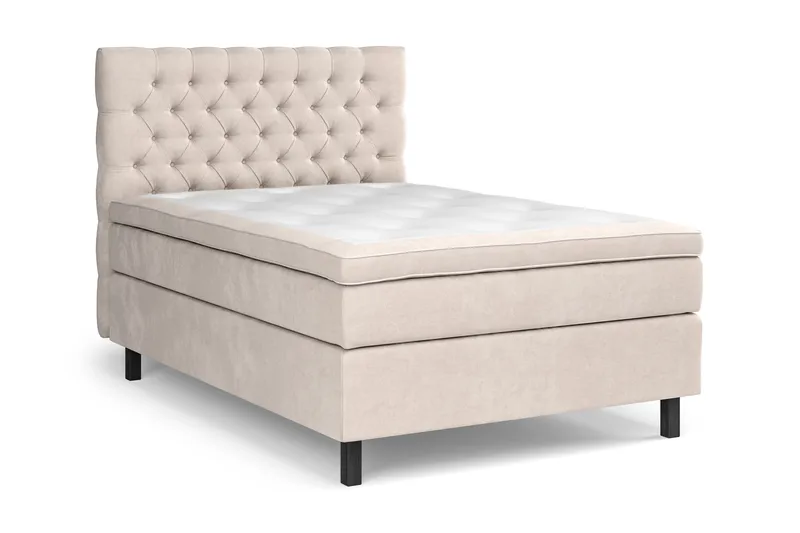 Celine Kontinentalsäng 140x200cm - Beige/Sammet - Möbler - Säng - Kontinentalsäng
