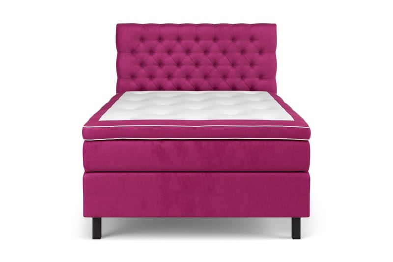 Celine Kontinentalsäng 140x200cm - Rosa/Sammet - Möbler - Säng - Kontinentalsäng