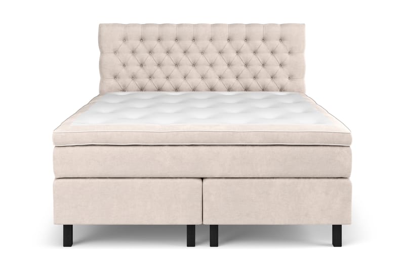 Celine Kontinentalsäng 160x200cm - Beige/Sammet - Möbler - Säng - Komplett sängpaket