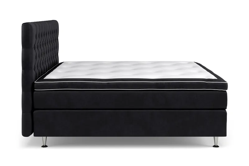 Celine Kontinentalsäng 160x200cm - Svart/Sammet - Möbler - Säng - Kontinentalsäng