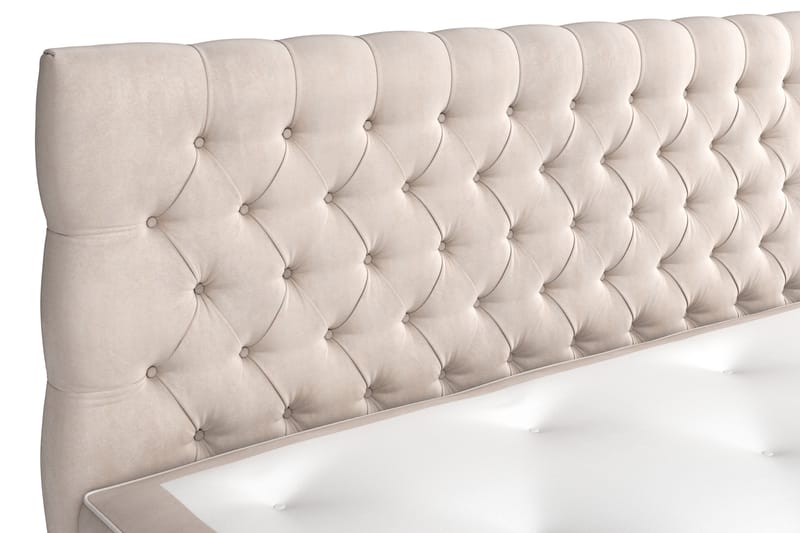Celine Kontinentalsäng 180x200cm - Beige/Sammet - Möbler - Säng - Kontinentalsäng