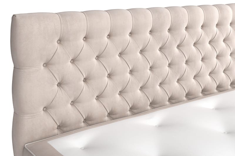 Celine Kontinentalsäng 180x200cm - Beige/Sammet - Möbler - Säng - Kontinentalsäng