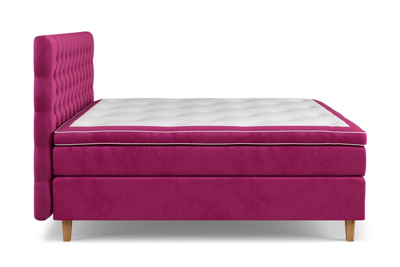 Celine Kontinentalsäng 180x200cm - Rosa/Sammet - Möbler - Säng - Kontinentalsäng