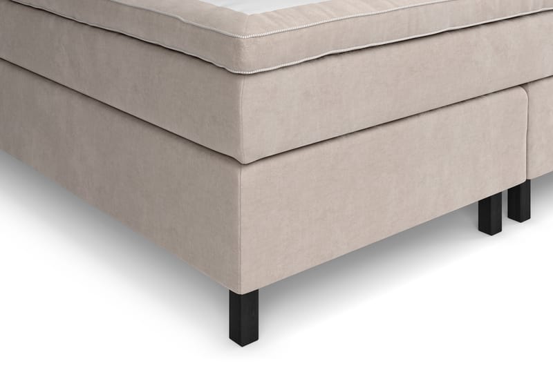 Celine Kontinentalsäng 210x210cm - Beige/Sammet - Möbler - Säng - Komplett sängpaket