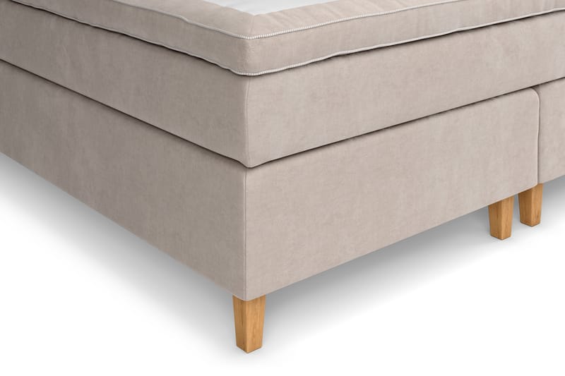 Celine Kontinentalsäng 210x210cm - Beige/Sammet - Möbler - Säng - Komplett sängpaket