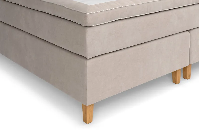 Celine Kontinentalsäng 210x210cm - Beige/Sammet - Möbler - Säng - Kontinentalsäng