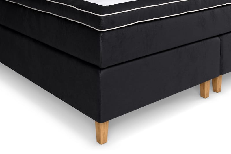 Celine Kontinentalsäng 210x210cm - Svart/Sammet - Möbler - Säng - Komplett sängpaket