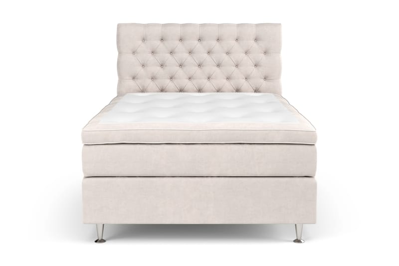 Celine Sängpaket 120x200 cm, Beige / Sammet