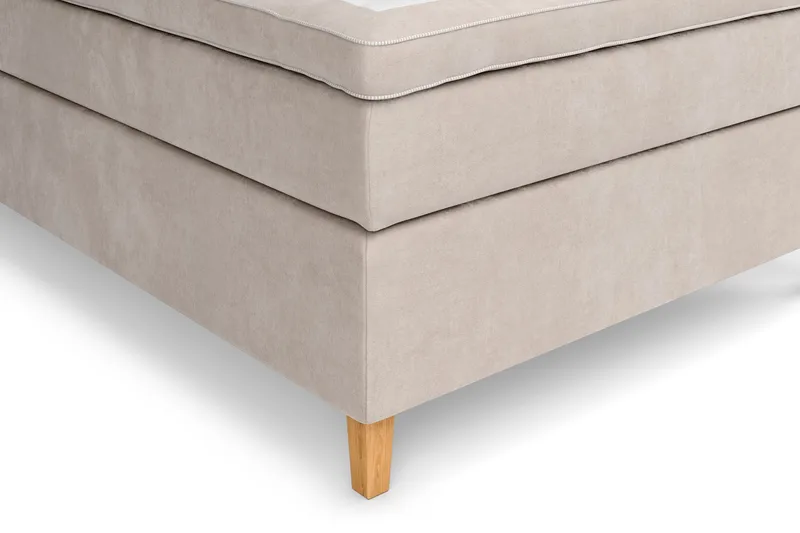 Celine Sängpaket 120x200 cm - Beige/Sammet - Möbler - Säng - Kontinentalsäng