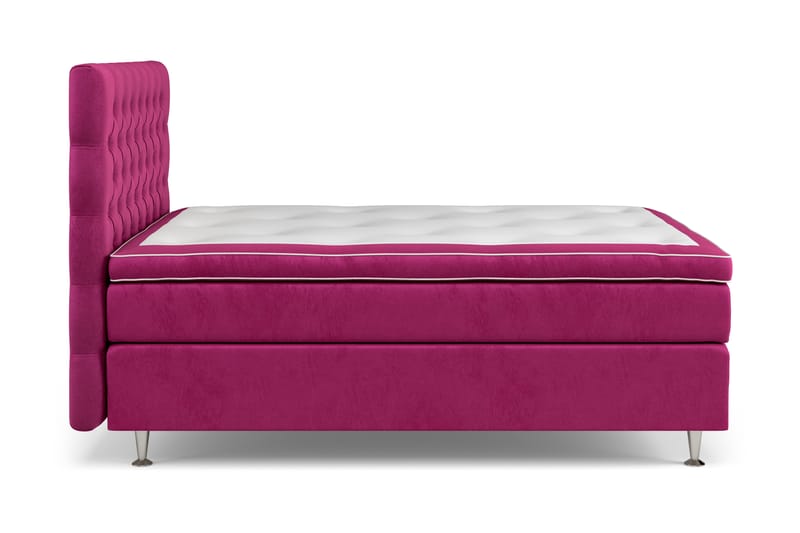 Celine Sängpaket 120x200 cm - Rosa/Sammet - Möbler - Säng - Komplett sängpaket
