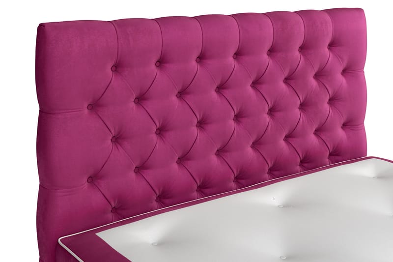 Celine Sängpaket 120x200 cm - Rosa/Sammet - Möbler - Säng - Komplett sängpaket