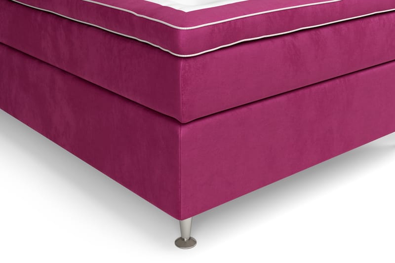 Celine Sängpaket 120x200 cm - Rosa/Sammet - Möbler - Säng - Komplett sängpaket