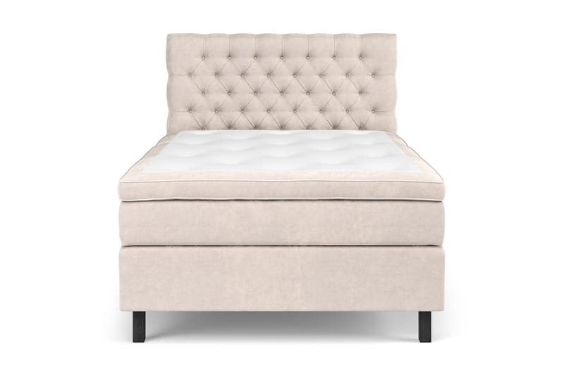 Celine Sängpaket 140x200cm - Beige/Sammet - Möbler - Säng - Kontinentalsäng
