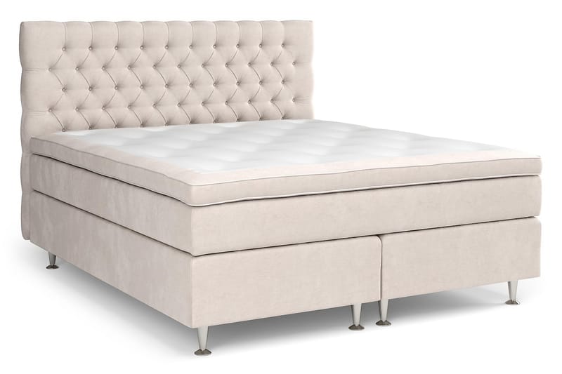 Celine Sängpaket 180x200 cm - Beige - Komplett sängpaket - Kontinentalsäng - Dubbelsäng