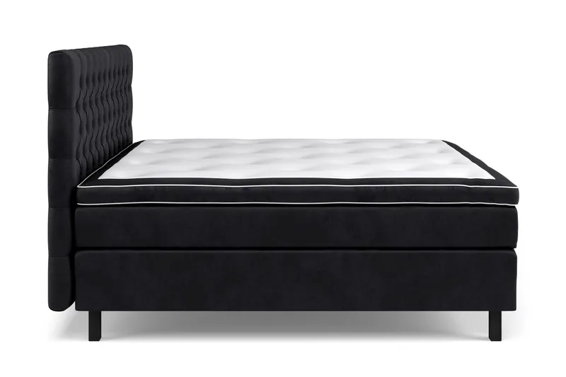 Celine Sängpaket 180x200 cm - Svart/Sammet - Möbler - Säng - Kontinentalsäng