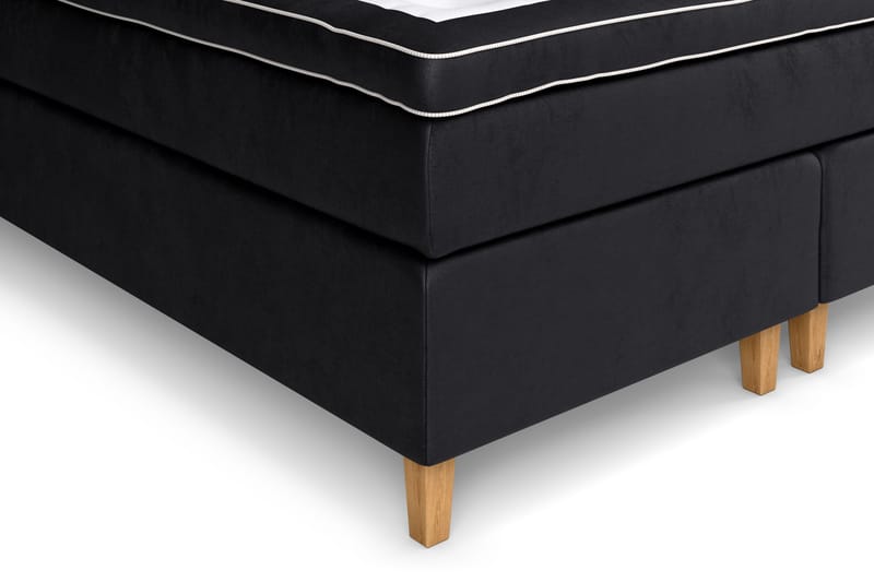 Celine Sängpaket 180x200 cm - Svart/Sammet - Möbler - Säng - Kontinentalsäng